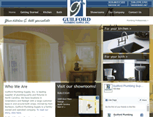 Tablet Screenshot of guilfordplumbing.com